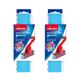 Vileda Magic Mop 3 Action Ersatzwischer, blau, 2er-Pack