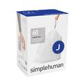 Müllbeutel Simplehuman code J, 3 x Pack mit 20 Stück insgesamt 60 Beutel