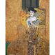 Kunstdruck auf Leinwand. Adele Bloch-Bauer I. Bild von Gustav Klimt