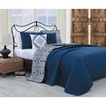 Avondale (Manor Capri 5-teiliges Quilt Set, Navy, Queen