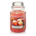 YANKEE CANDLE Summer Peach Duftkerze Glas Orange 10.1x9.8x17.7 cm