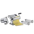 Küchenprofi 807302804 Nudelmaschinen Set Motor Plus Pastacasa, Edelstahl, Silber, 35 x 24.5 x 22 cm, 2 Einheiten