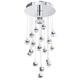 Eglo LUXY LED Indoor GU10 3.3 W A + Chrome – Ceiling Lighting (Bedroom, Corridor, Dining Room, Kitchen, Living Room, Indoor, Chrome, IP20, Surfaced, Steel)