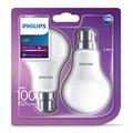 Philips LED-Leuchtmittel B22 Bajonettsockel, 14 W, 230 V – Warm Weiß satiniert, Synthetisch, B22, 13 wattsW 240 voltsV