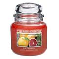 Village Candle 106316822 rosa Grapefruit Duftkerze, 454 g, Glas, rot, 9.7 x 9.5 cm