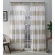 Exclusive Home Curtains Darma Bettwäsche, Angel-Tasche mit Vorhang-Paar, Polyester, leinen, 108" Length