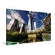 Calvendo Premium Textil-Leinwand 90 cm x 60 cm Quer, One World Trade Center in New York | Wandbild, Bild auf Keilrahmen, Fertigbild auf Echter Leinwand. Dem One World Trade Center Orte Orte