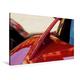 Calvendo Premium Textil-Leinwand 90 cm x 60 cm Quer, Ferrari California | Wandbild, Bild auf Keilrahmen, Fertigbild auf Echter Leinwand, Leinwanddruck Mobilitaet Mobilitaet