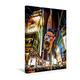 Calvendo Premium Textil-Leinwand 30 cm x 45 cm hoch, Ein Motiv aus Dem Kalender Poledance on The Streets of New York | Wandbild, Bild auf Keilrahmen. Leinwand, Leinwanddruck Sport Sport