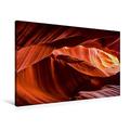 Calvendo Premium Textil-Leinwand 90 cm x 60 cm Quer, Antelope Canyon - Arizona | Wandbild, Bild auf Keilrahmen, Fertigbild auf Echter Leinwand, Leinwanddruck Natur Natur