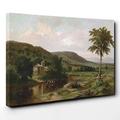 BIG Canvas Print 20 x 14 Inch (50 x 35 cm) Thomas Cole The Ages of Life Youth - Canvas Wall Art Picture Ready to Hang