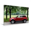 Calvendo Premium Textil-Leinwand 120 cm x 80 cm Quer, Britpop: Range Rover Evoque | Wandbild, Bild auf Keilrahmen, Fertigbild auf Echter Leinwand, Leinwanddruck Mobilitaet Mobilitaet