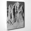 BIG Box Art Canvas Print 20 x 14 Inch (50 x 35 cm) Ansel Adams Mt. Winchell, Kings River Canyon - Canvas Wall Art Picture Ready to Hang
