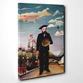 BIG Box Art Canvas Print 20 x 14 Inch (50 x 35 cm) Henri Rousseau The Avenue in The Park - Canvas Wall Art Picture Ready to Hang