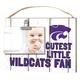 KH Sports Fan 1001101280 25,4 x 20,3 cm Kansas State Wildcats Clip It Verwitterte Baby Logo Foto Collage Rahmen