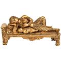 Exotic India zci84 Schlafendes Baby Krishna mit Mutter yashoda