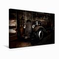 Calvendo Premium Textil-Leinwand 45 cm x 30 cm Quer Hot Rod - Motorshow Essen | Wandbild, Bild auf Keilrahmen, Fertigbild auf Echter Leinwand, Leinwanddruck