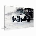 Calvendo Premium Textil-Leinwand 120 cm x 80 cm Quer Bernd Rosemeyer, Auto-Union Typ C, 1936 | Wandbild, Bild auf Keilrahmen, Fertigbild auf Echter Leinwand, Leinwanddruck