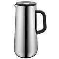 WMF Isolierkanne Thermoskanne Impulse Cromargan Edelstahl, 1,0 l, für Kaffee oder Tee Druckverschluss hält Getränke 24h kalt und warm