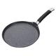 Masterpro Home Edition Black Pancake Pfanne, geschmiedetes Aluminium, Grau, 45 x 24 x 5 cm