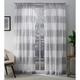 Exclusive Home Curtains Darma Bettwäsche, Angel-Tasche mit Vorhang-Paar, Polyester, Taubengrau, 84" Length