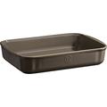 Emile Henry EH959680 Rechteckige Backform Keramik 34 x 24 x 6,5 cm, Keramik, Silex, 34 x 24 x 6,5 cm