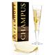 RITZENHOFF Champus Champagnerglas, Kristallglas, Gold, Platin, 7 cm