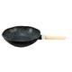 Sirio Wok achteckig, Aluminium Druckguss, schwarz/weiß