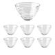 Vidivi Vetri delle Venezie Baguette Set Cup + Schalen, 7 -