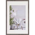 Henzo 8105918 Modern 40x60 Frame Dgrau Bilderrahmen, MDF, Dunkelgrau, 40 x 60 x 1 cm