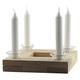 OPOSSUM design a-la-froebel with Candles, Holz, Natur, 20 x 20 x 5 cm