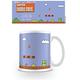 empireposter Nintendo - Super Mario - Retro Title - Keramik Tasse - Größe Ø8,5 H9,5cm