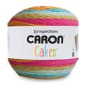 Caron Cakes Inhalt: 80% Acryl, 20% Wolle, Rainbow Sherbet, 200g