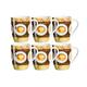 Mäser, Serie Coffee Fantastic, Kaffeebecher 29 cl, Porzellan Geschir im 6er-Set