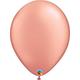 Qualatex 57211 Metallic Rose Gold 27,9 cm Latex Luftballons (100 Stück