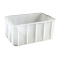 Plastime Hohe Mauer Container, weiß, 30 Liter