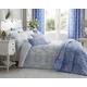 Bellissimo Toile Bettwäsche-Set, Polyester-Baumwolle, Einzelbett, Blau, blau, 200 x 135 x 3 cm