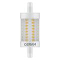 Osram LED Star Special Line, mit R7S-Sockel, nicht dimmbar, Ersetzt 75 Watt, 78 mm Länge, Klar, Warmweiß - 2700 Kelvin, 9er-Pack