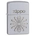 Zippo Feuerzeug, Messing, grau, one Size