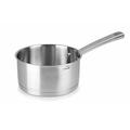 Lacor Stielkasserole Foodie 14X7.5 cm, Edelstahl, Grey, 14 cm cm