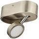 Trio Leuchten LED Wandleuchte, Metall, Integriert, 6 W, Nickel Matt, 10 x 18 x 16 cm