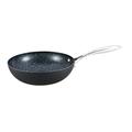 Herenthal Wok, Aluminium, Schwarz, 28 cm, 6-Einheiten