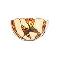 interfan Wandleuchte Tiffany Butterfly E14, mehrfarbig