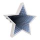Feel Good Art Optische Illusion 60 Leuchtmittel Star Infinity Spiegel Licht von der Gadget factory-29 X 29 cm, weiß