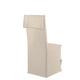 Home Style Frankreich Stuhlhusse, Baumwolle, 95 x 40 x 1 cm, Baumwolle, Natur, 95x40x1 cm