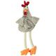 GLOREX Kuscheltier Hahn Pollo zum Selberstopfen, Mehreres, Braun, 30 x 21 x 3 cm,