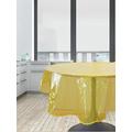 CALITEX Goa Tischdecke Transparent Rund Sulphur (Louisiana) 140 x 140 cm