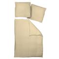 adam Indian Cortezada Bettwäsche-Set, Bio Baumwolle, Beige, 155 x 220 cm, 2-Einheiten