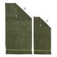 DONE Deluxe Set Handtuch, Baumwolle, Khaki, 50 x 100 x 1 cm