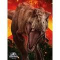 Unbekannt Jurassic World Fallen Kingdom T-Rex, 60 x 80 cm, Leinwanddruck